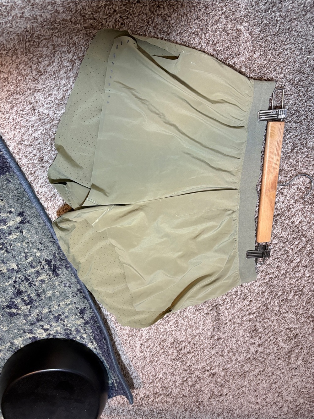 lululemon athletica Olive Performance Running Shorts